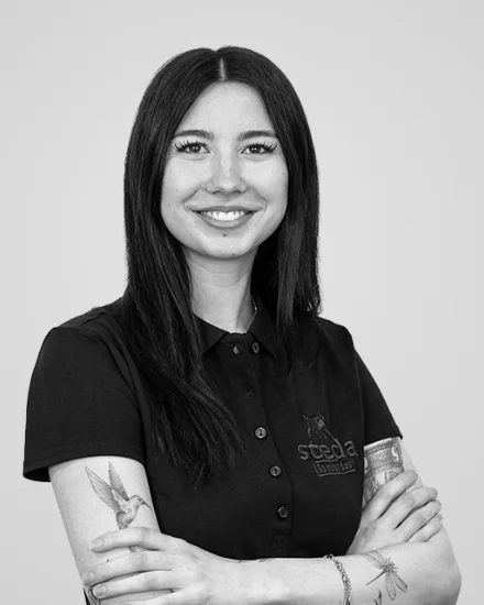 Lisa, Azubi bei steda
